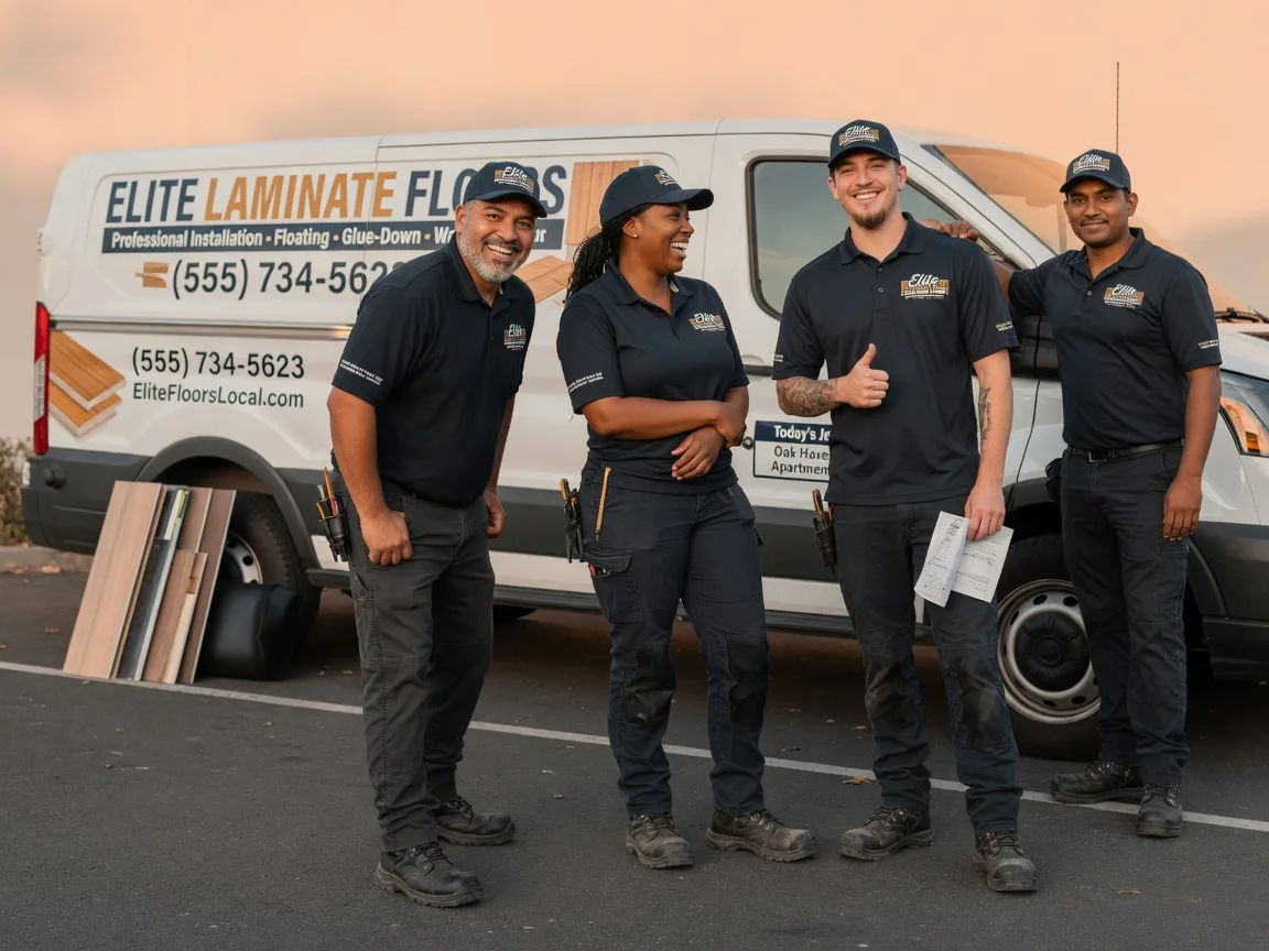 Laminate flooring installation company in Exton, PA